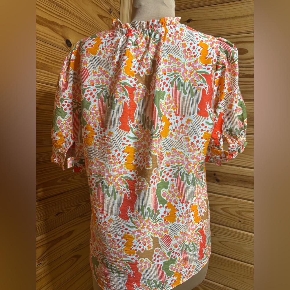 Michelle McDowell Floral Blouse - Picture 3 of 5